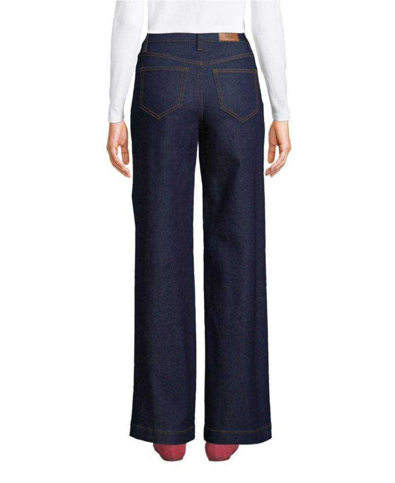 Petite Recover High Rise Wide Leg Jeans