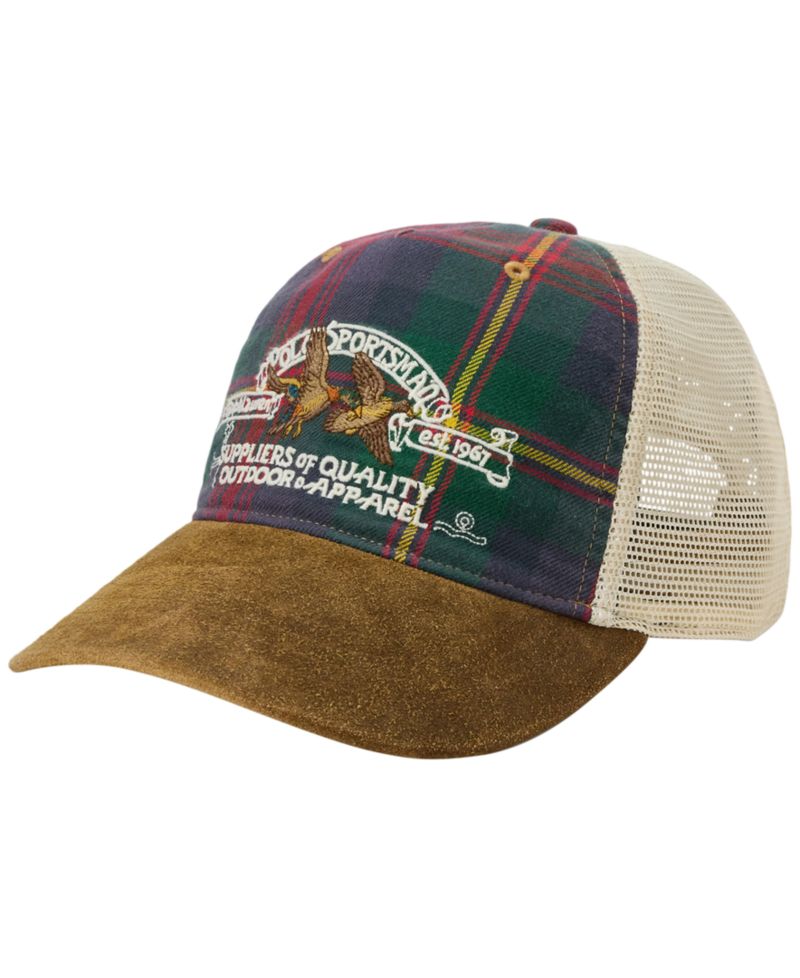 Men's Polo Sportsman Vintage Snapback Five-Panel Trucker Cap