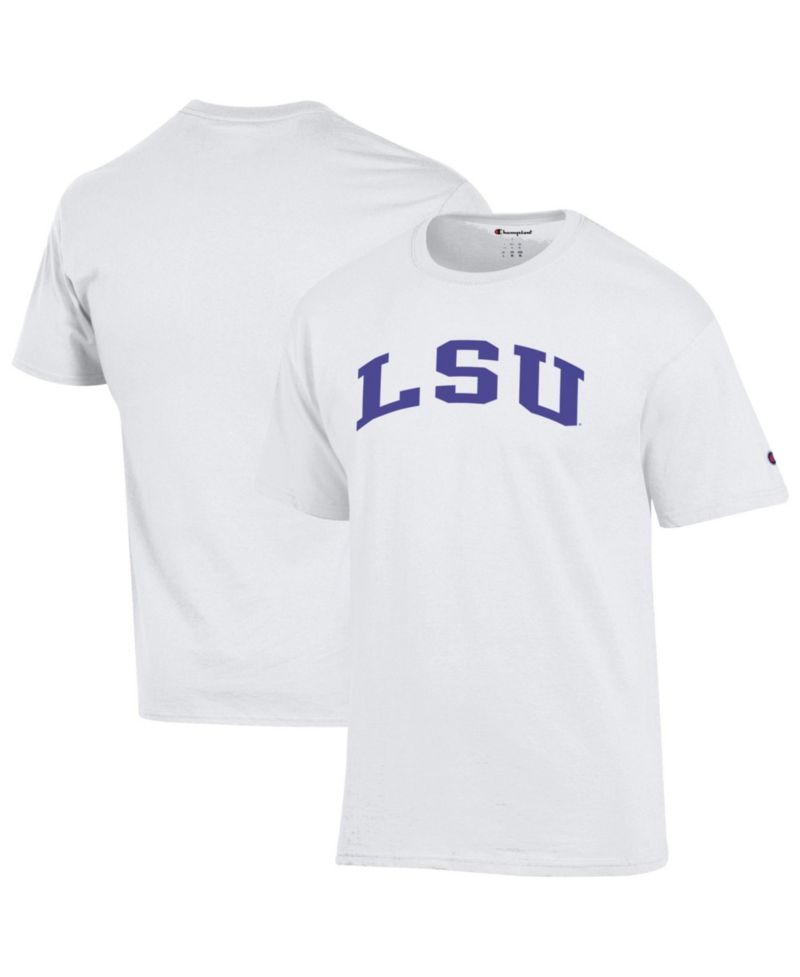 Men's Purple LSU Tigers Basic Arch T-Shirt
