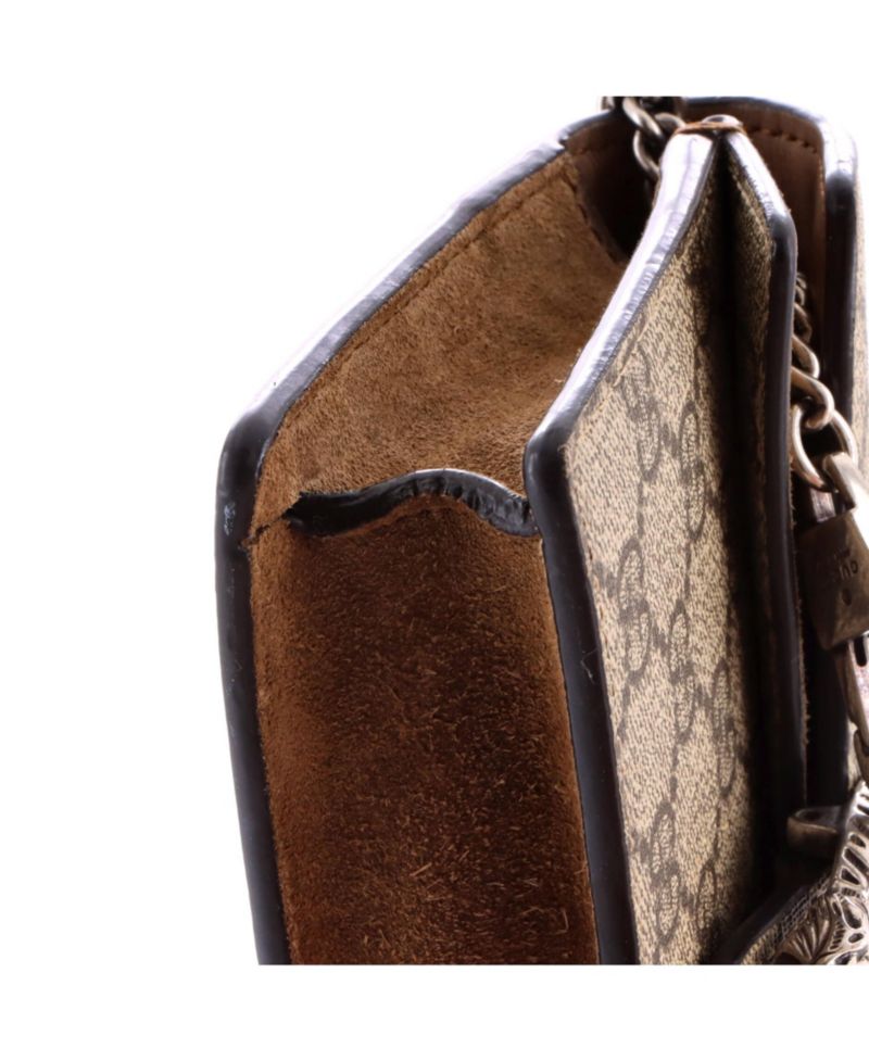 Super Mini Dionysus Bag GG Coated Canvas