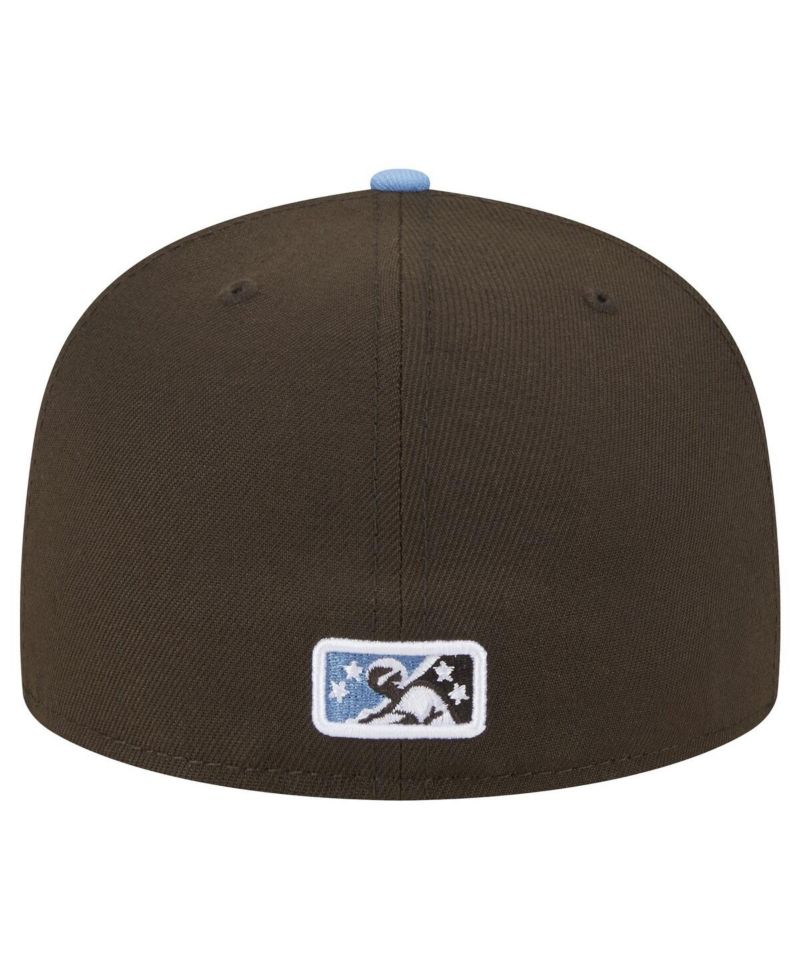 Men's Brown Lehigh Valley IronPigs Theme Night Shoofly 59FIFTY Fitted Hat