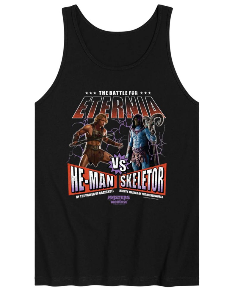Men's Masters Of The Universe He-Man Vs Skeletor Graphic Tank Top