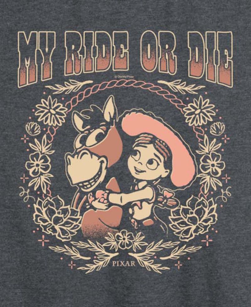 Plus Size Toy Story 5 Ride or Die Jessie Bullseye Racerback Sleeveless Tank Top