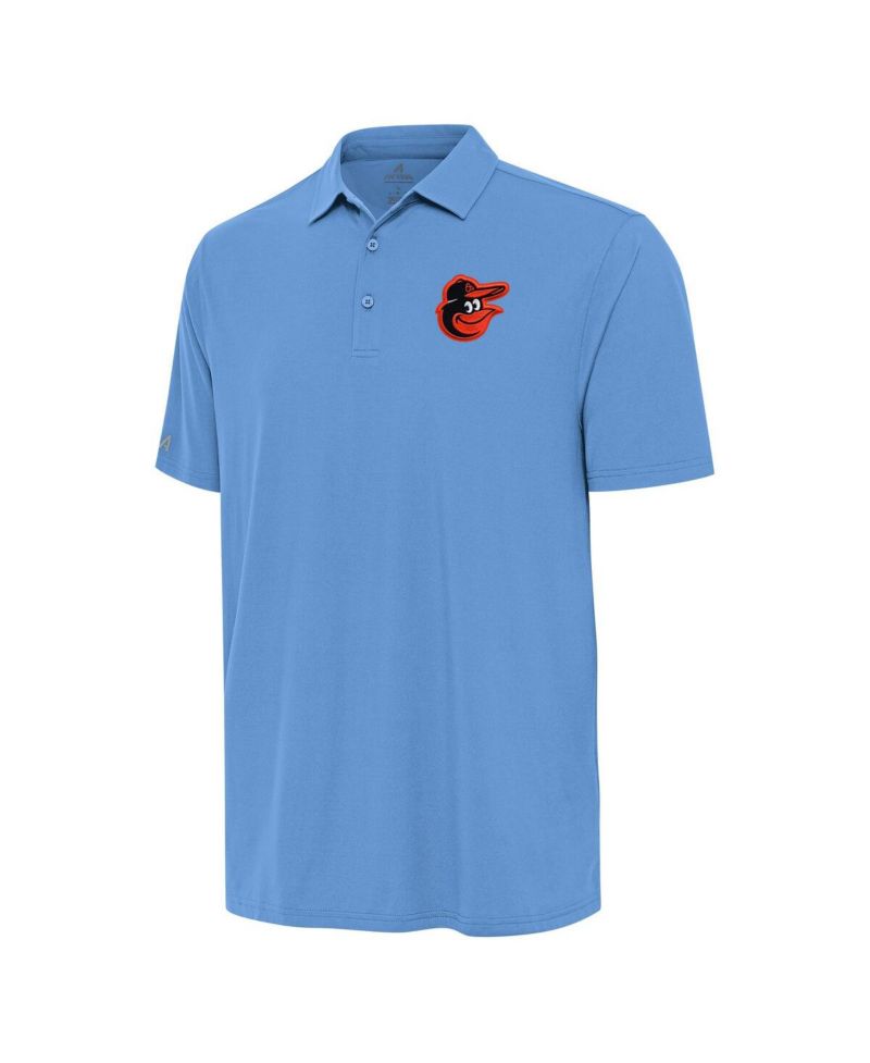 Men's Powder Blue Baltimore Orioles Era Polo Shirt