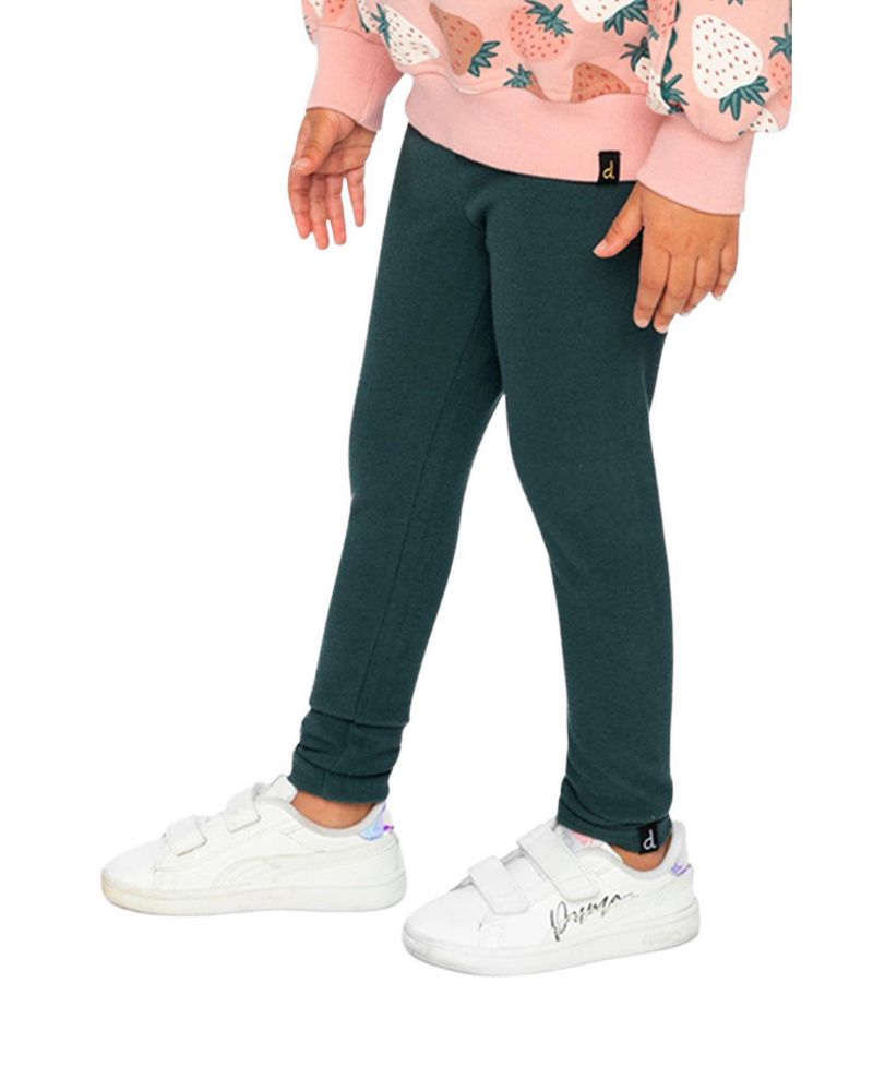 Little and Big Girl (6-14) Rib Leggings
