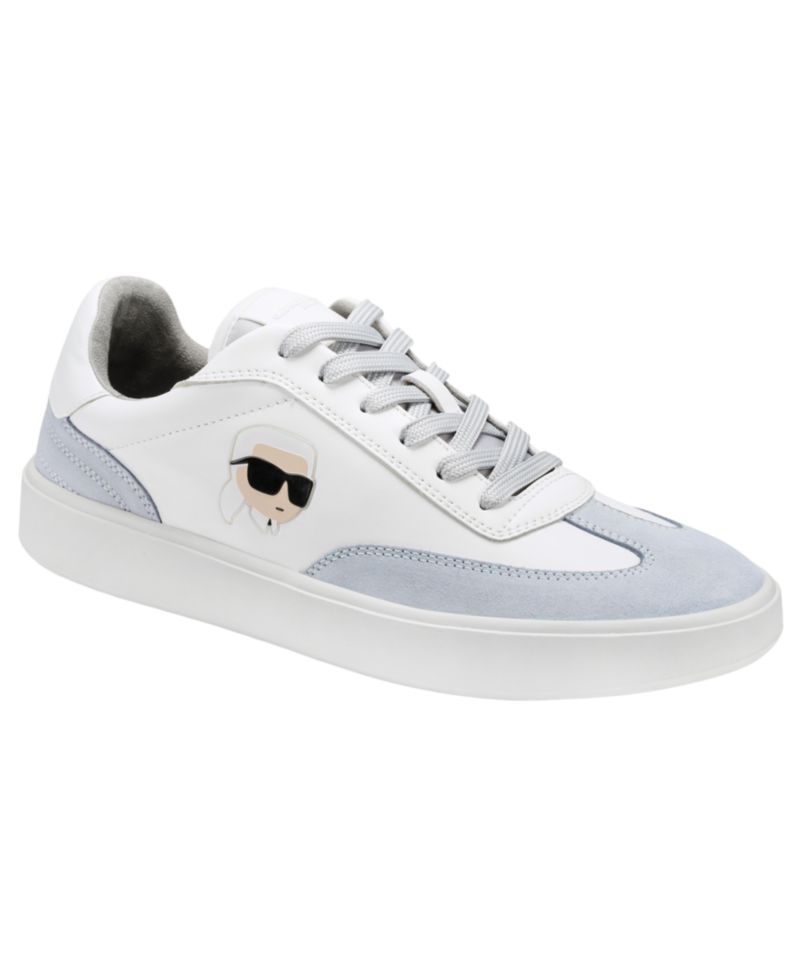 Men's Side Logo Lace-Up Sneakers