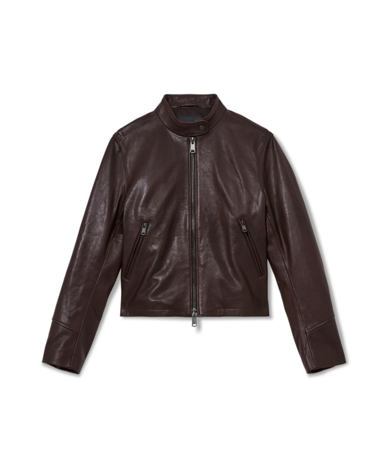 Women's Erin Leather Biker Jacket