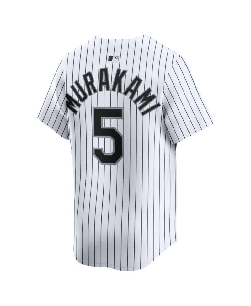 Men's Munetaka Murakami White Chicago White Sox Home Limited Jersey