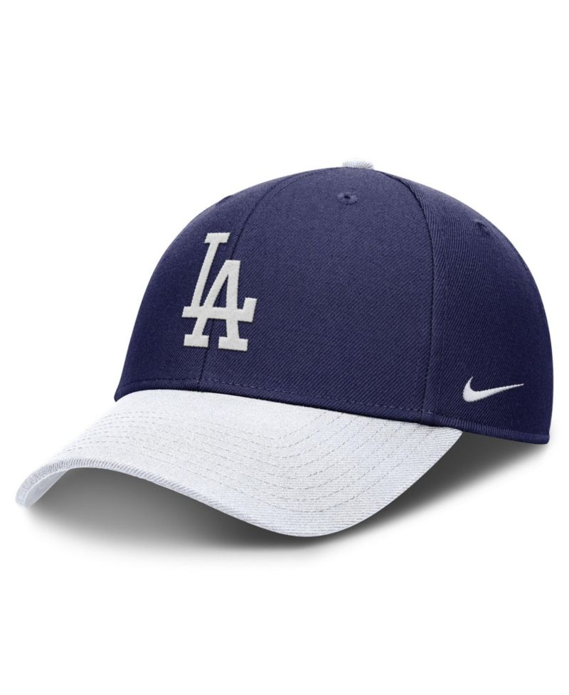 Men's Navy/White Los Angeles Dodgers Dri-FIT Club Adjustable Hat