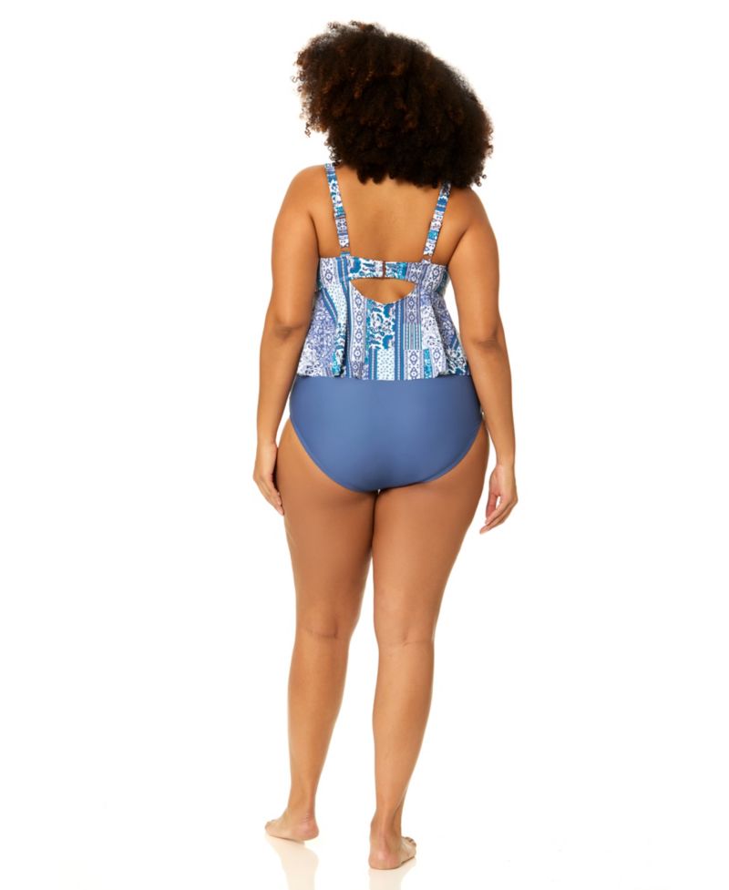 Plus Size Underwire Topanga Bra and Bottoms