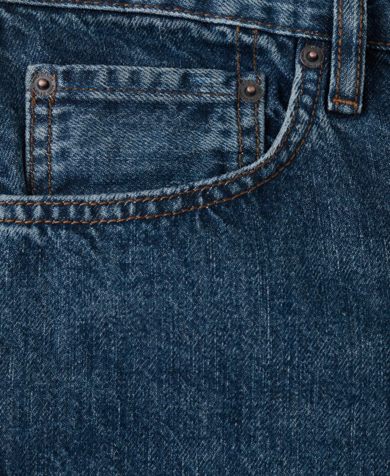 Men's Straight-Fit Denim 8.86" Bermuda Shorts