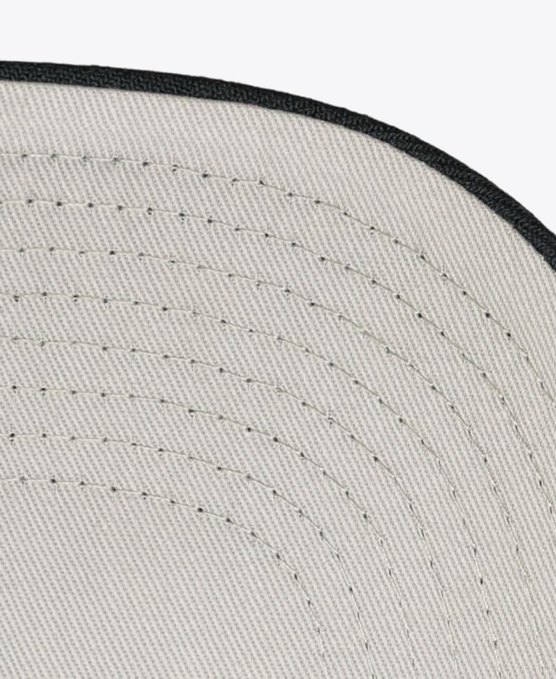 Men's Cream/Black Athletics Flawless Stretch Snapback Hat