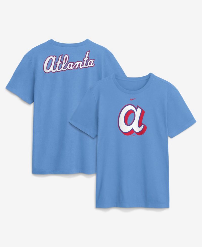 Men's Light Blue Atlanta Braves City Connect Club T-Shirt