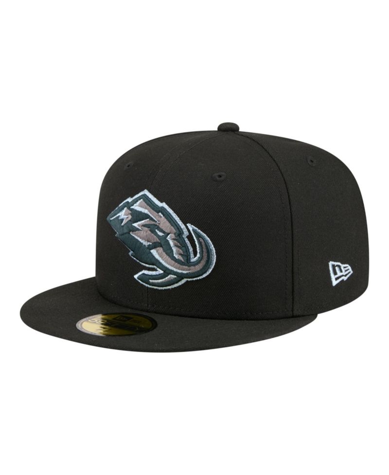 Men's Black Utah Mammoth Color Pop 59FIFTY Fitted Hat