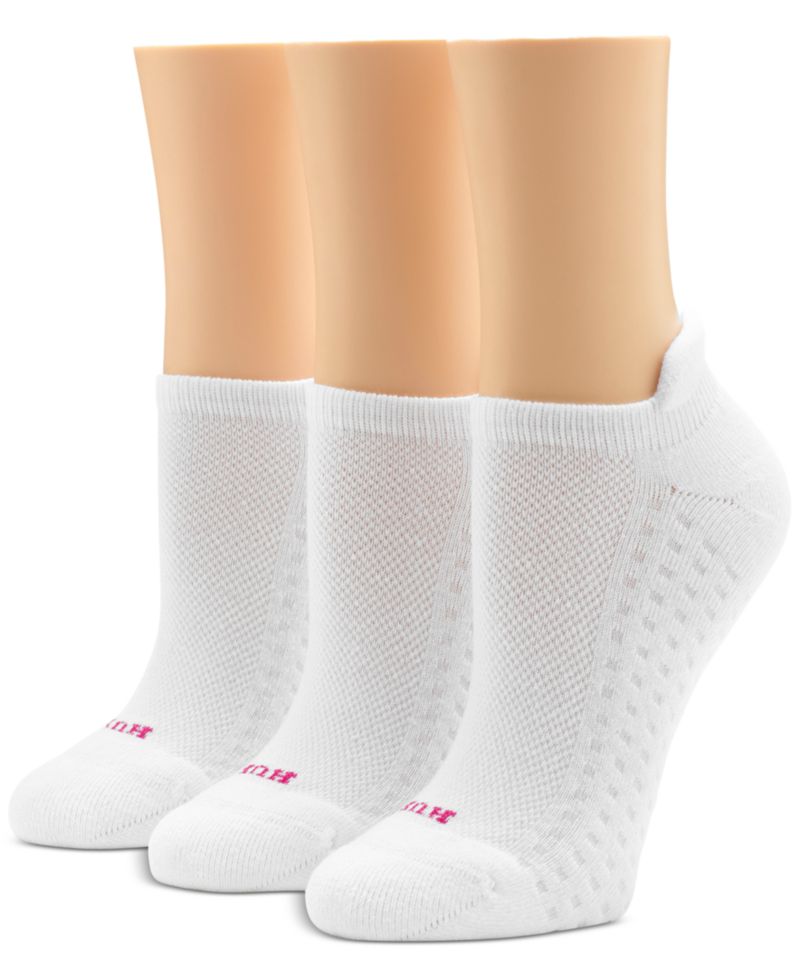 Women's 3-Pack. Air Cushion Tab-Back No Show Socks