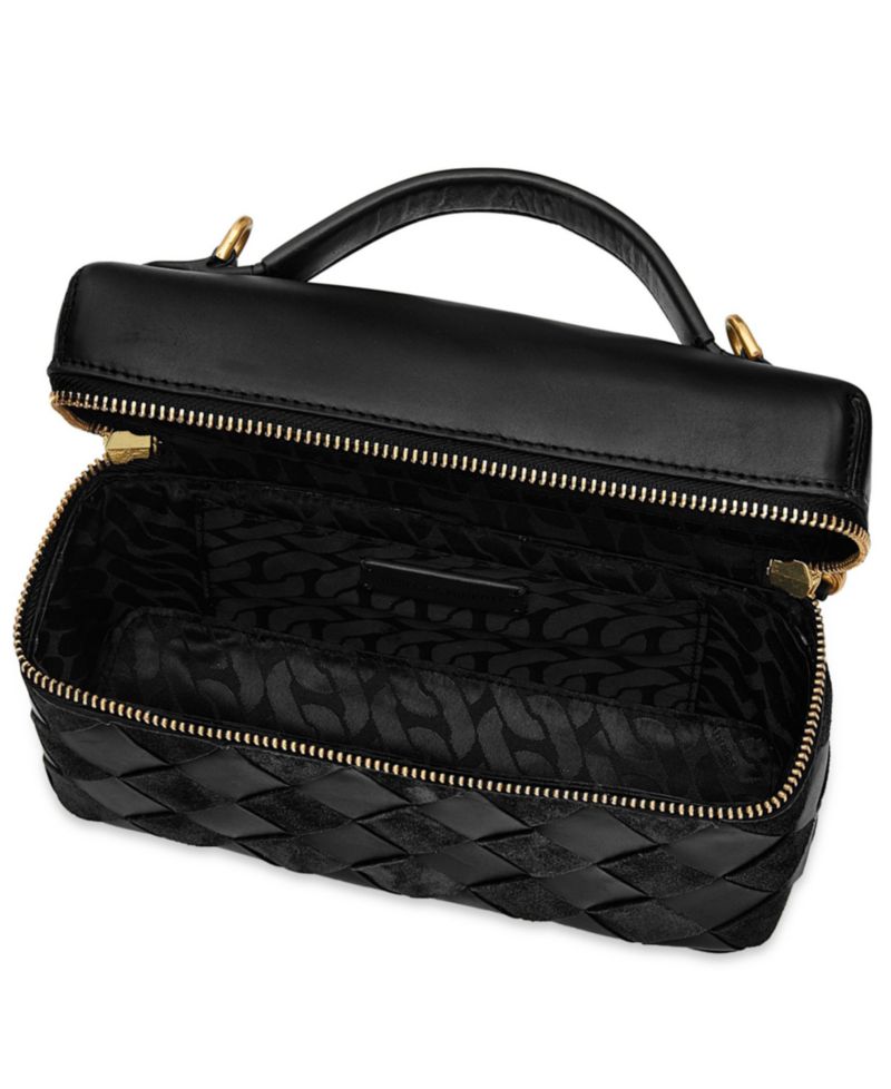 Frankie Small Leather Top Handle Satchel Handbag