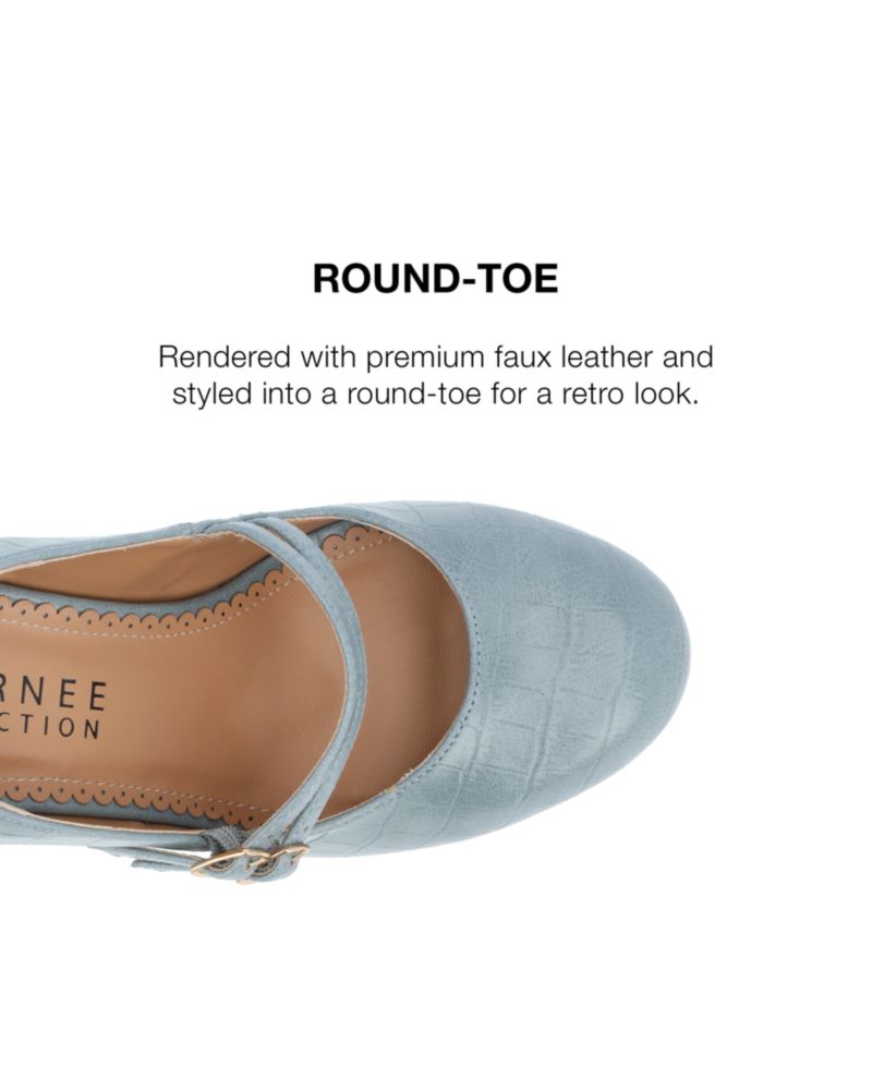 Women's Windy Double Strap Mary Jane Pumps