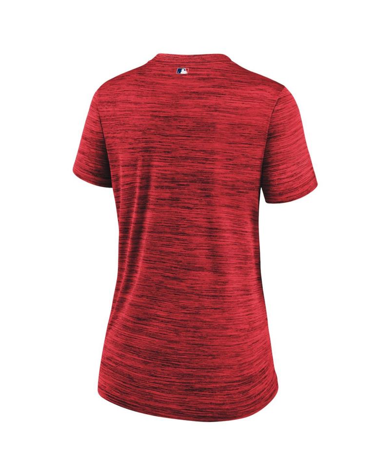 Women's Red St. Louis Cardinals 2024 City Connect Authentic Collection Practice Velocity T-Shirt