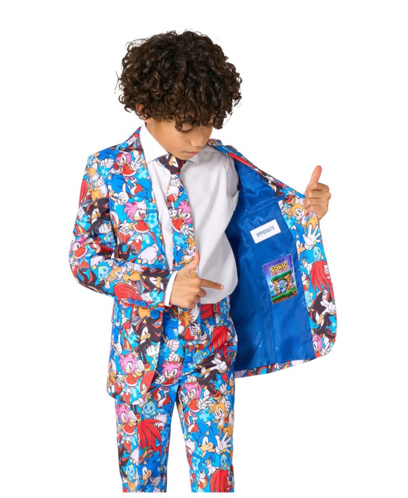 Little Boys Sonic Suit
