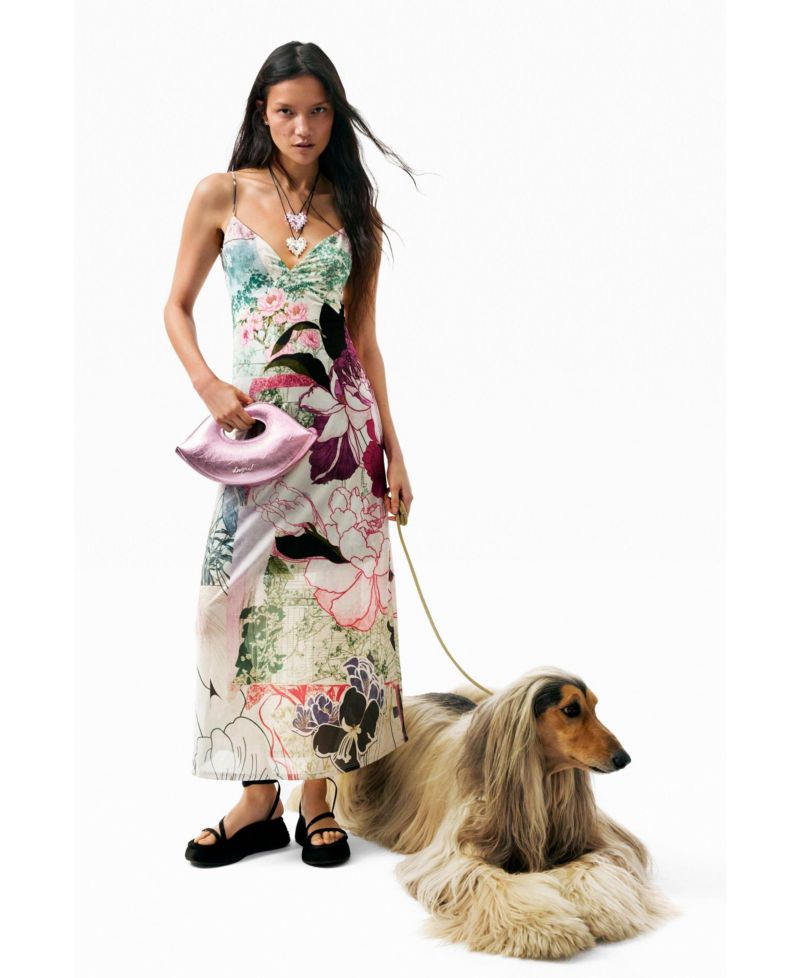 Women's Printed strappy dress