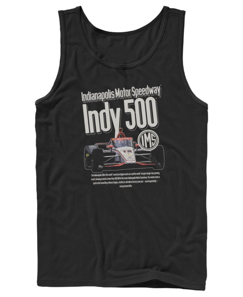 Men's Indy Cover Ad Graphic Tank Top