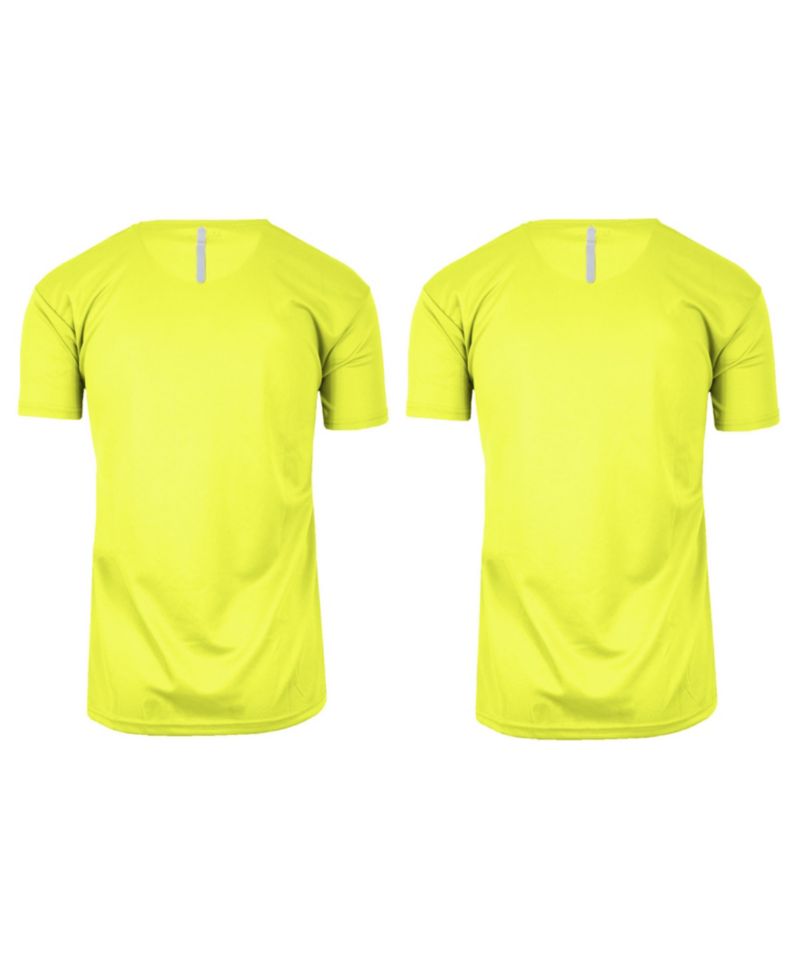 Men's Short Sleeve Moisture-Wicking Quick Dry Performance Crew Neck Tee -2 Pack