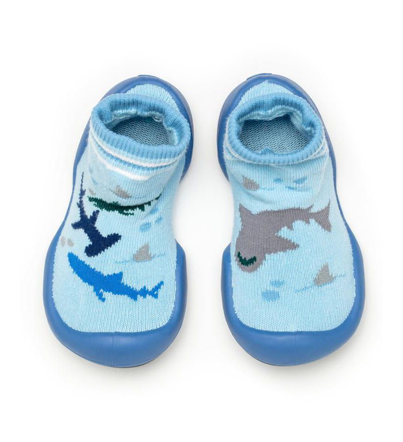 Baby Boys First Walk Sock Shoes Shark Tank