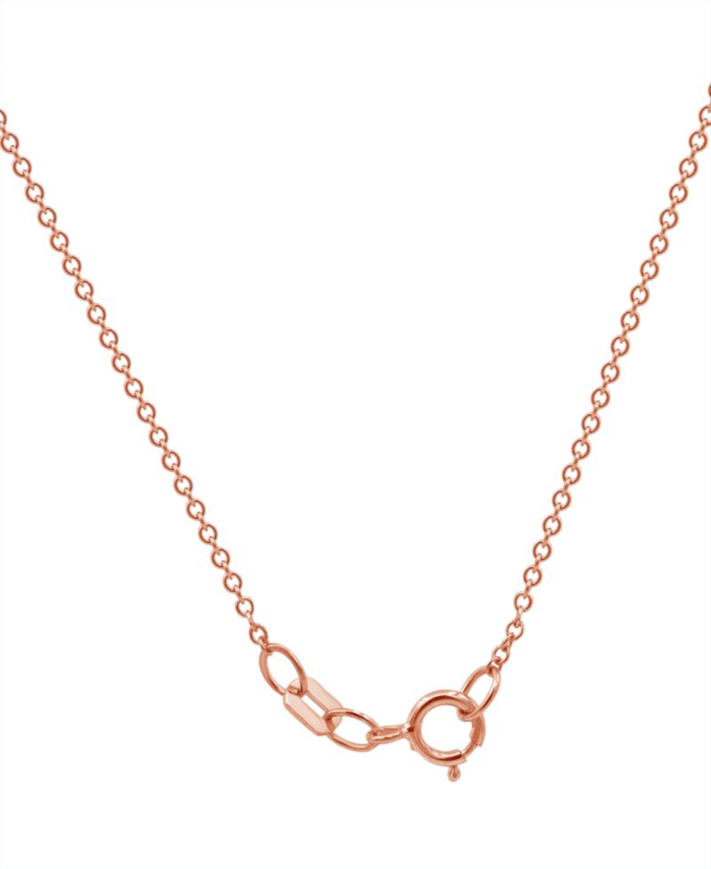 Certified Lab Grown Diamond Solitaire 18" Pendant Necklace (3 ct. t.w.) in 14k Gold
