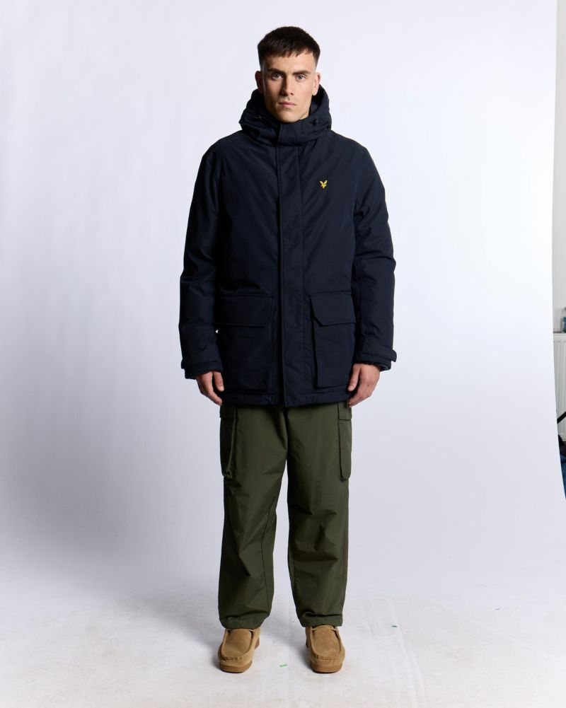 Men's Long Sleeve Hooded Membrane Parka