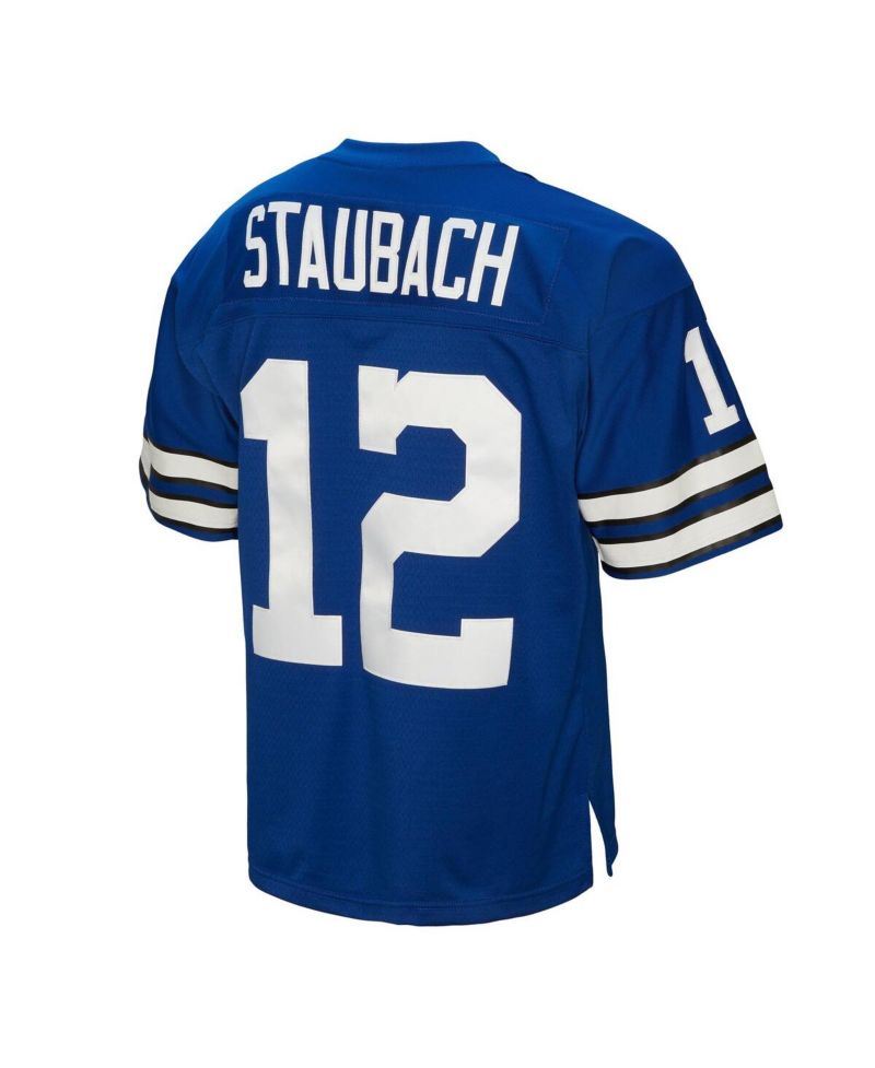 Men's Roger Staubach Royal Dallas Cowboys 1971 Legacy Replica Jersey