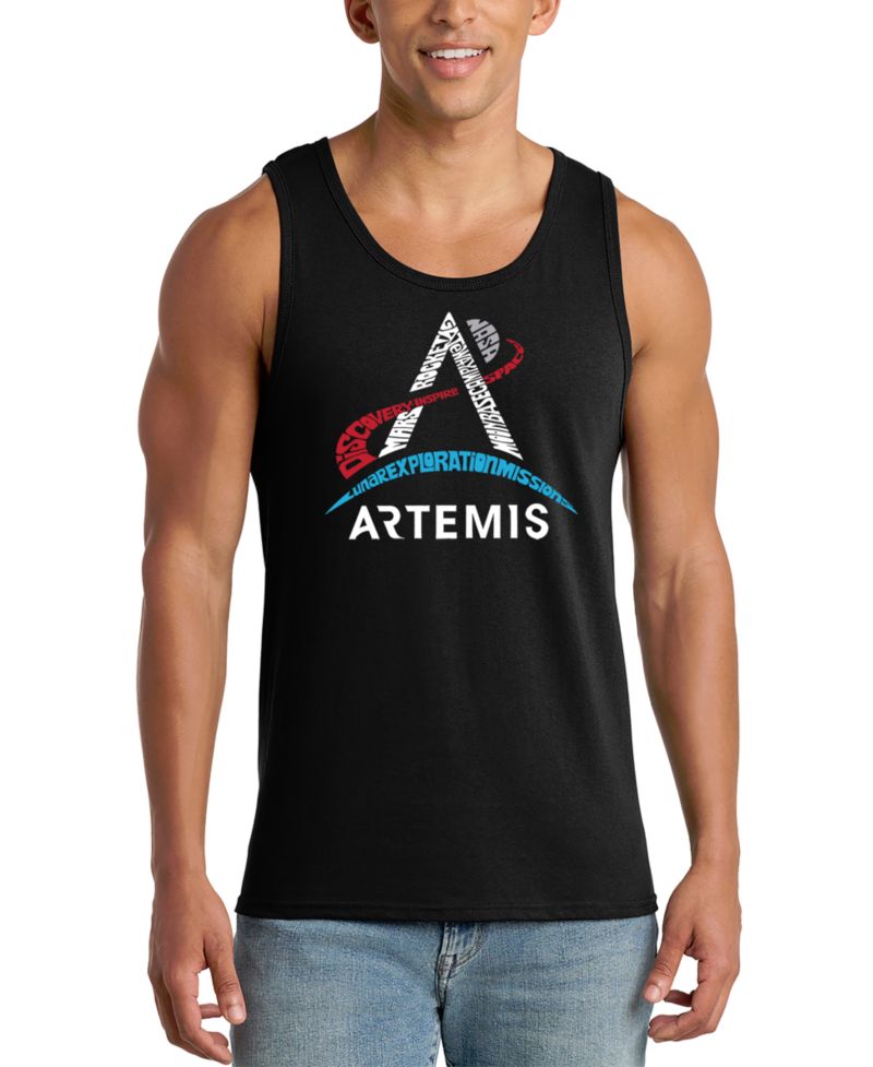 Men's NASA Artemis A Logo Tank Top