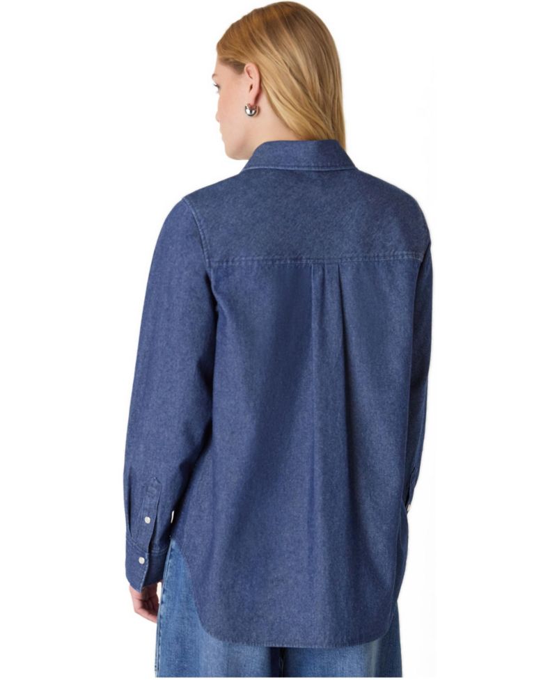 Women's Pocket Detail Cotton Shirt