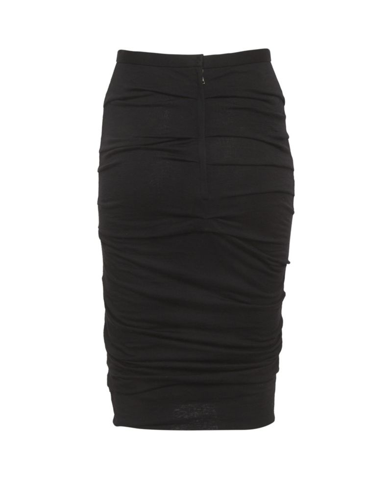 Women's Jersey Ruched Pencil Skirt