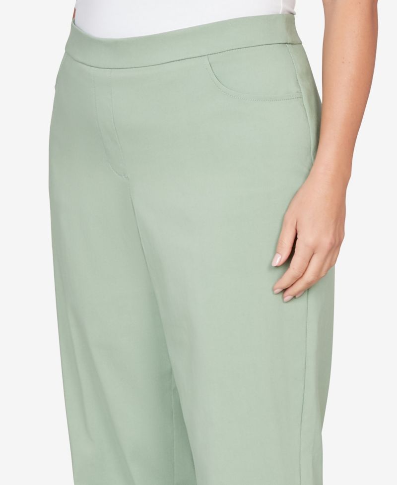 Plus Size St. Augustine Tailored Stretch Comfort Waistband Front Pocket Pants