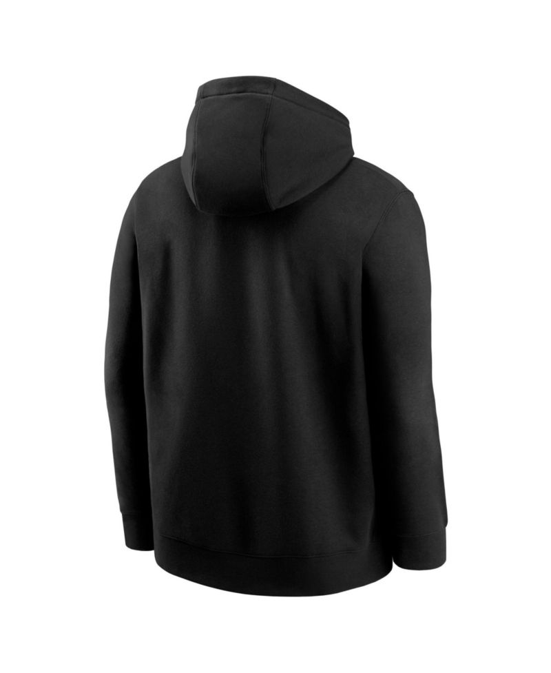 Men's Black Cincinnati Bengals Club Fleece Pullover Hoodie