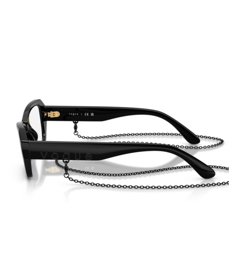Woman Cat Eye Plastic VO5656U Eyeglasses