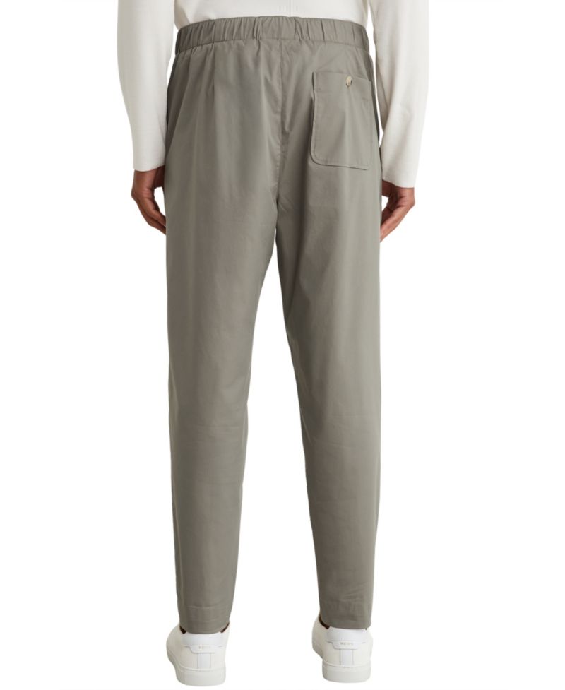 Men's Snap Lightweight Stretch Cotton-Blend Tapered Pants