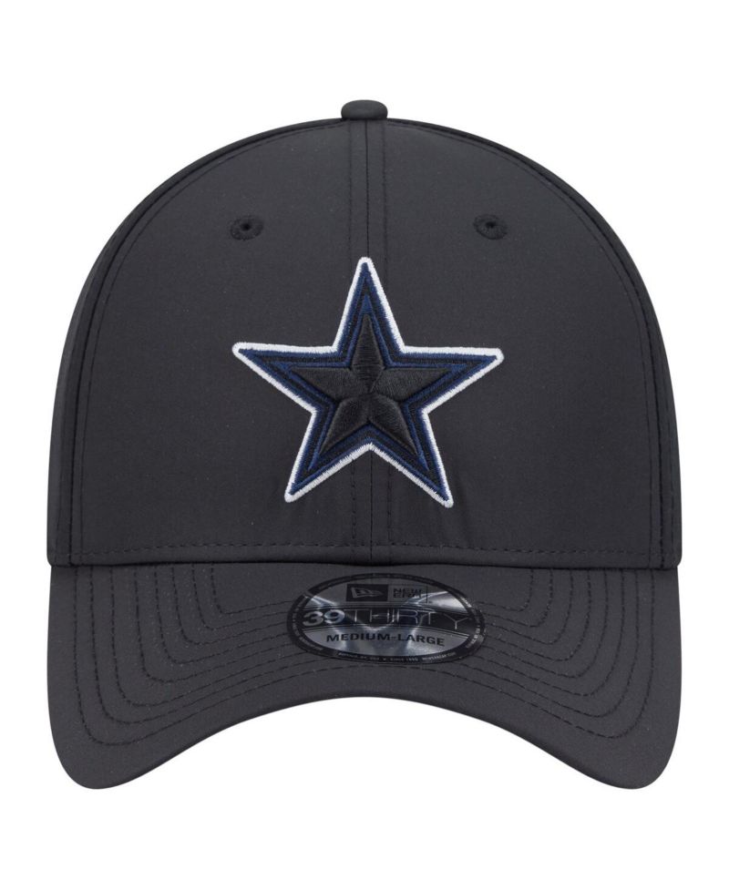 Men's Black Dallas Cowboys 39THIRTY Flex Hat
