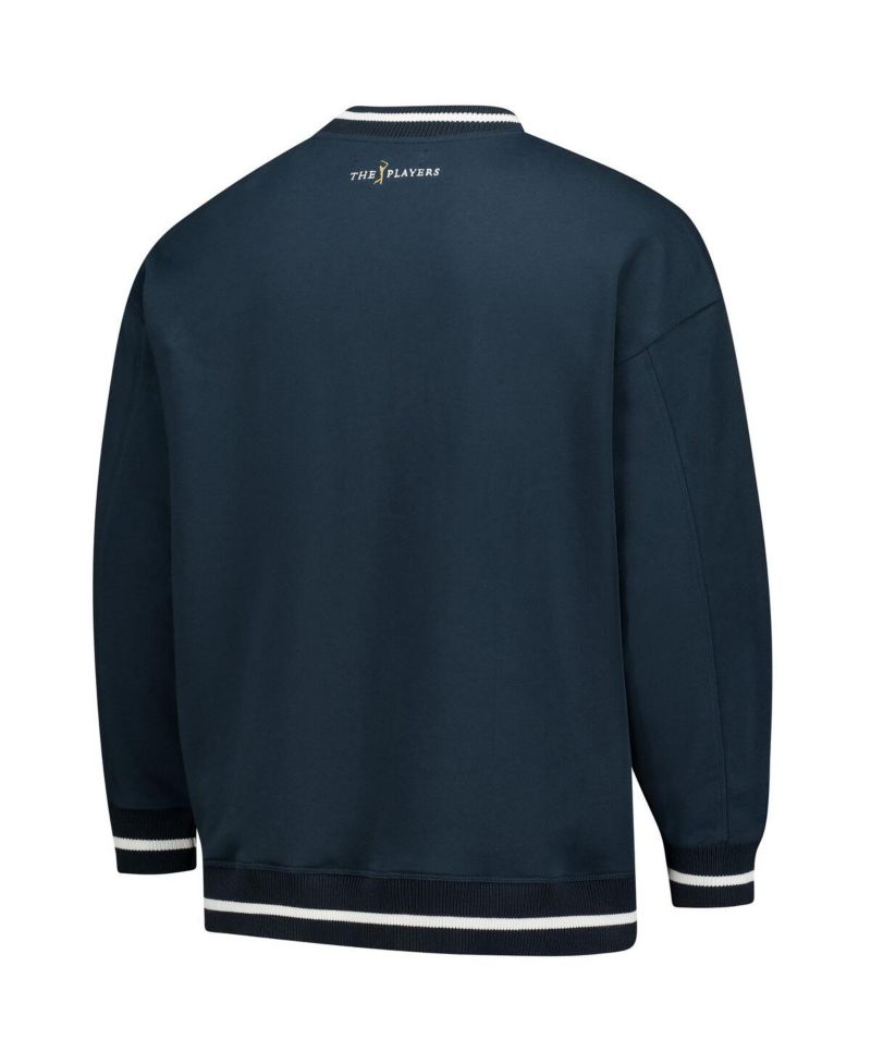 Men's Navy THE PLAYERS Oversized Graphic Sweatshirt