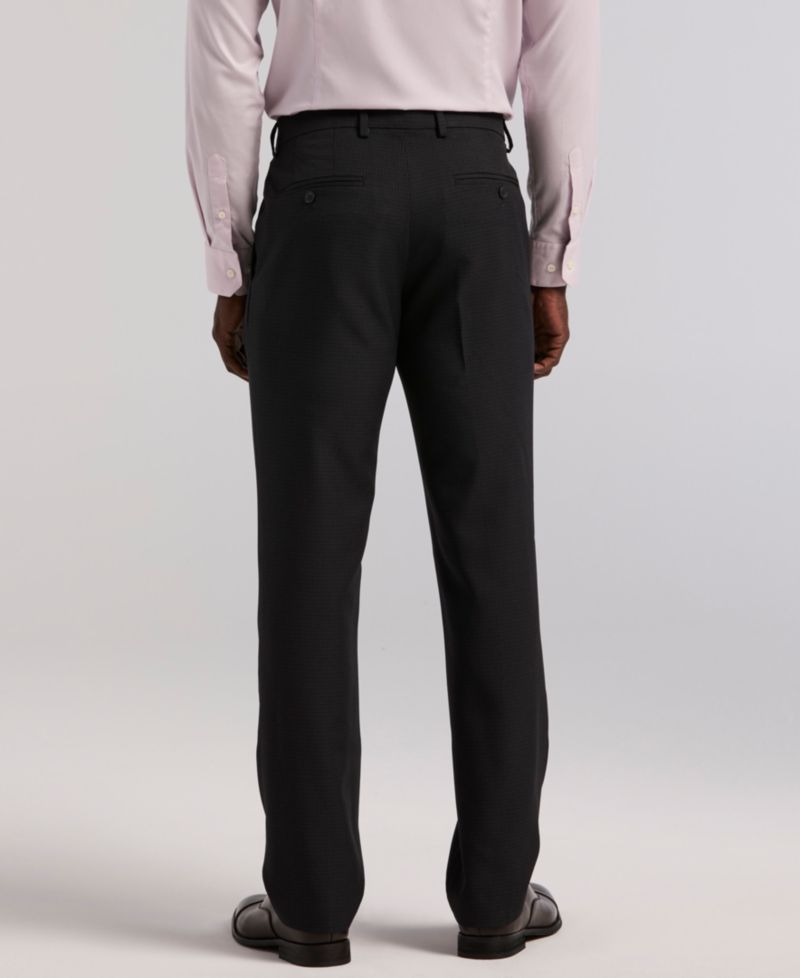 Men's Modern-Fit Stretch Solid Resolution Pants
