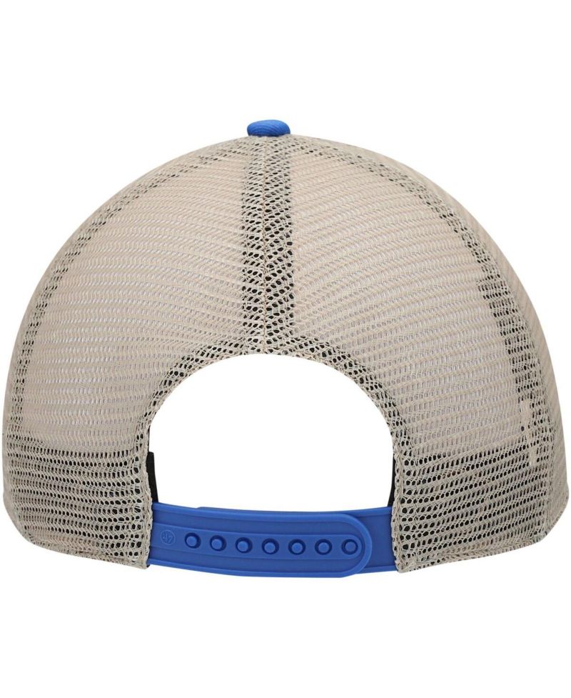 Men's Powder Blue, Natural Los Angeles Chargers Trawler Trucker Clean Up Snapback Hat