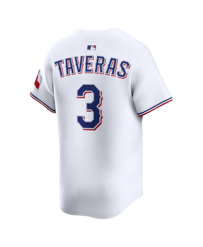 Men's Leody Taveras White Texas Rangers Alternate Limited Player Jersey