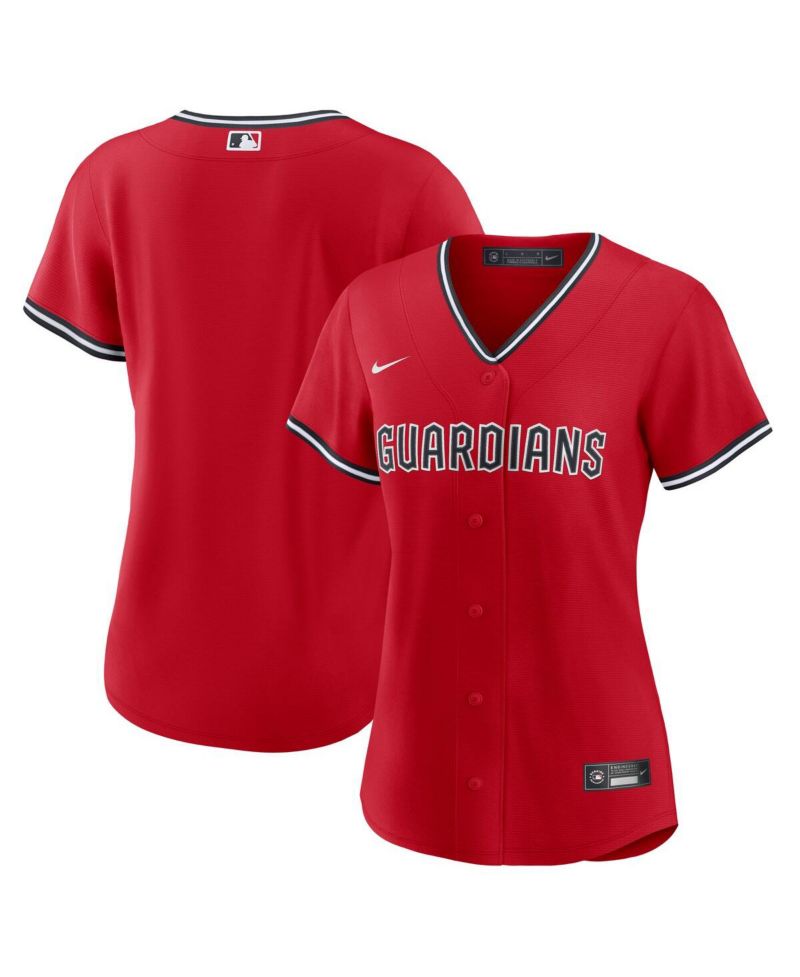 Women's Red Cleveland Guardians Alternate 2 Replica Jersey