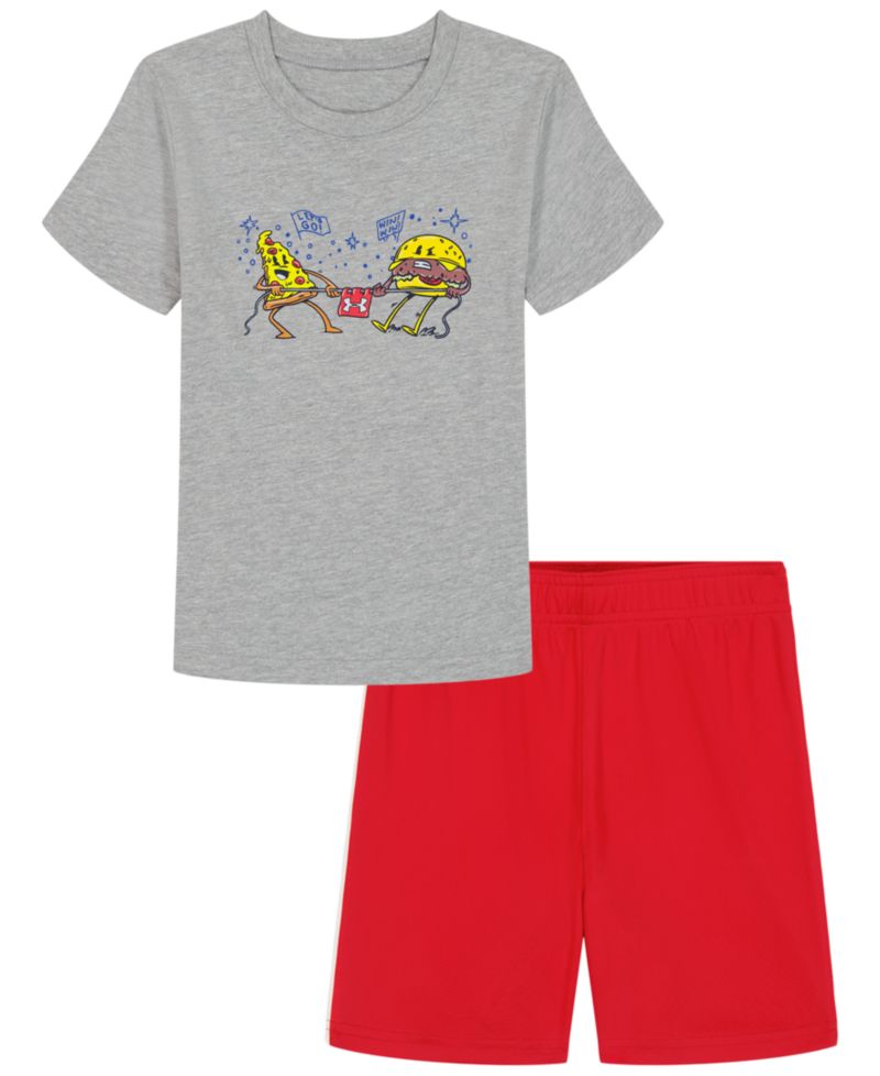 Boys' 2T-7 Graphic T-Shirt and Shorts, 2-Piece Set