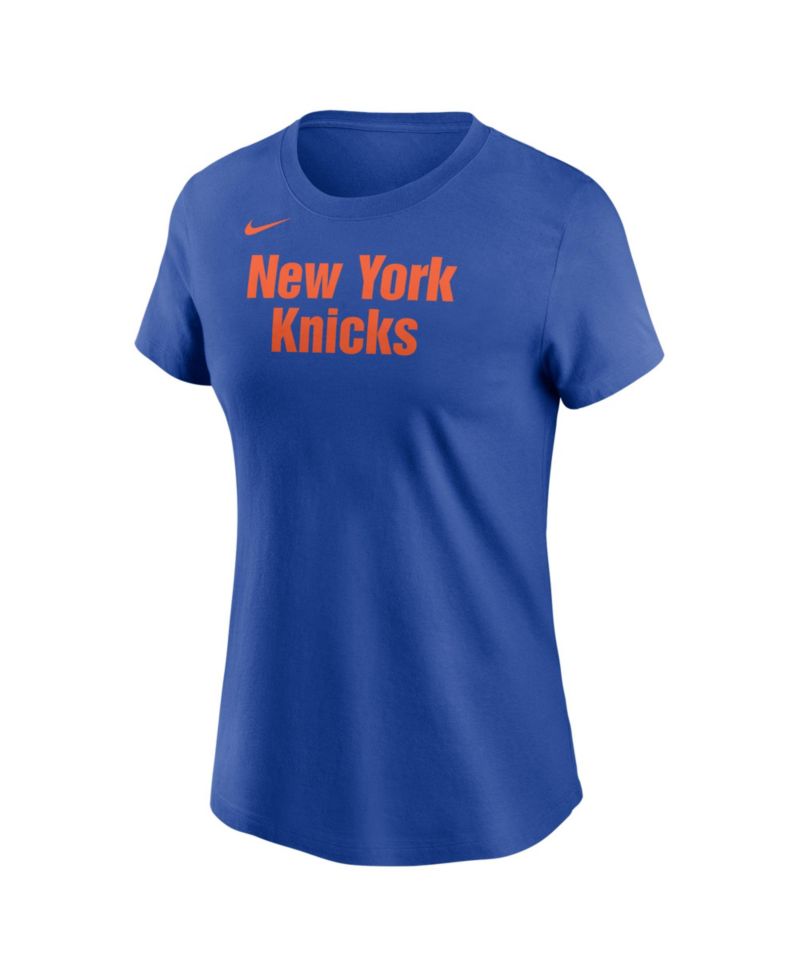 Women's Blue New York Knicks Core T-Shirt