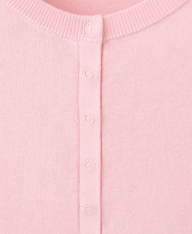 Women's Crew Neck Short-Sleeve Lightweight Sweater