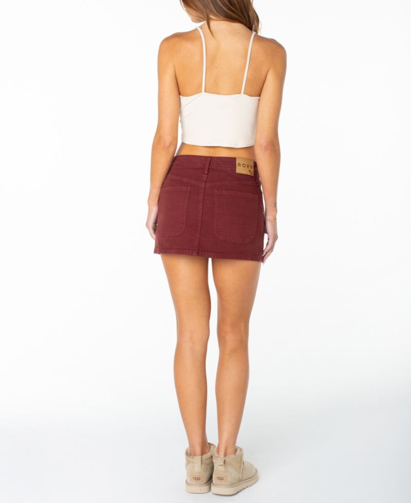 Women's Reel Life Mini Carpenter Denim Skirt