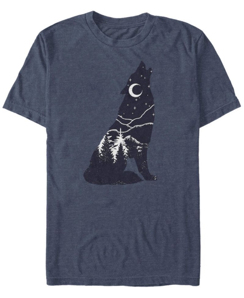 Men's Wolf Block Short Sleeve Crew T-shirt