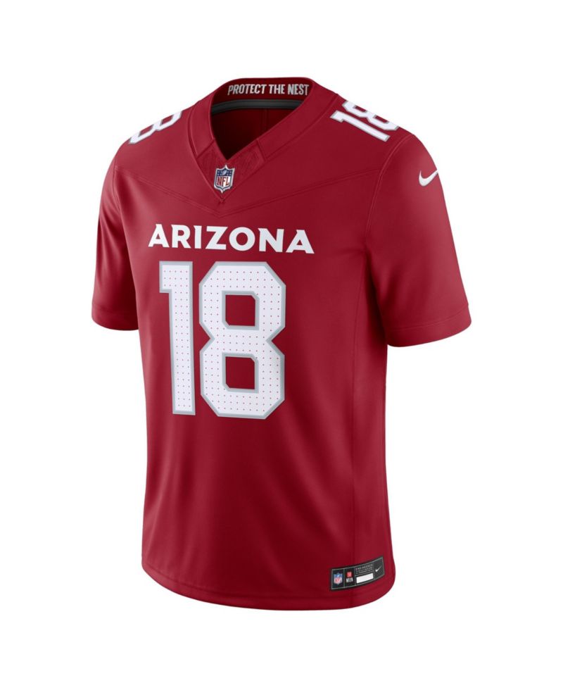 Men's Marvin Harrison Jr. Cardinal Arizona Cardinals Vapor F.U.S.E. Stitched Limited Jersey