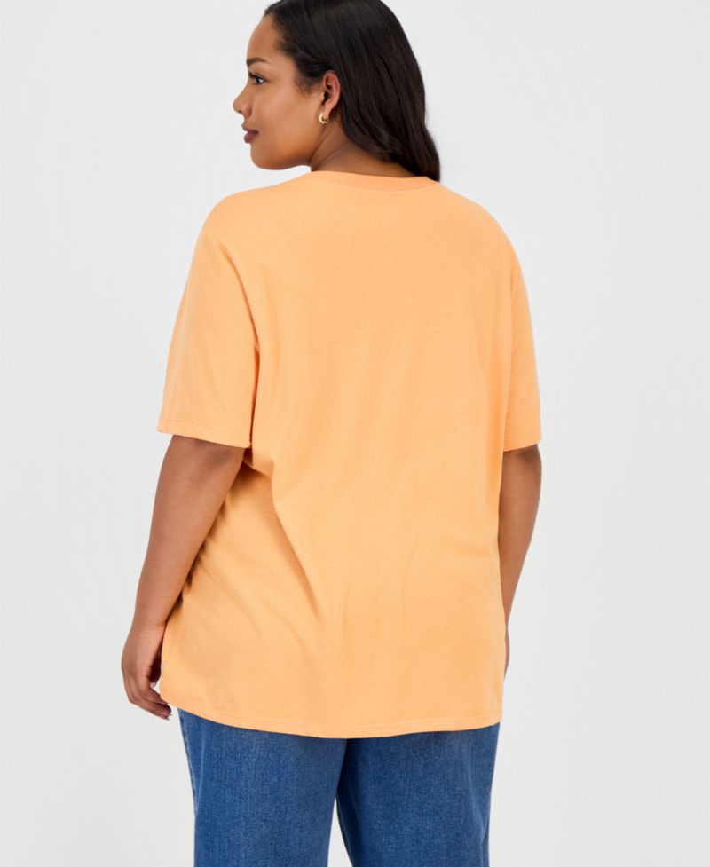 Trendy Plus Size Great Pumpkin Season Graphic T-Shirt